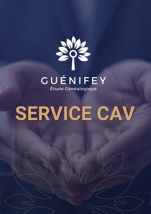 Plaquette Service Cav