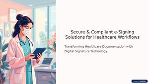 Secure And Compliant E Signing Solutions For Healthcare Workflows Compressed