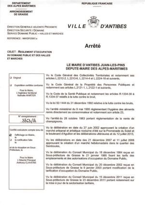 Reglement Occupation Domaine Public