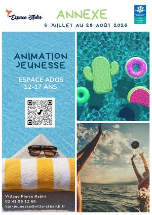 ESPACE ADOS - Programmation été 2026