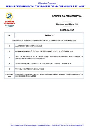 Casdis 28 Mai
