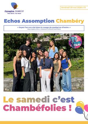 Echos Assomption Chambéry N°9