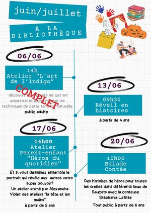 Programme Juin Juillet 1
