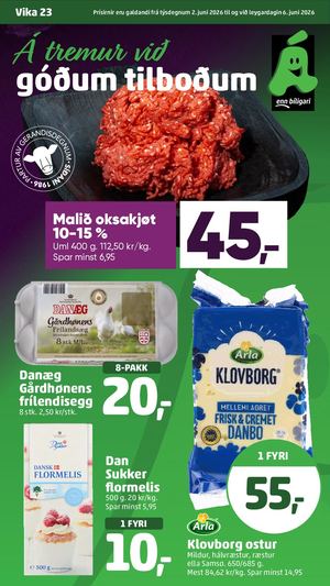 Á tilboðsblað vika 23 2026
