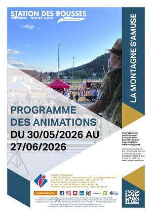 Programme des animations