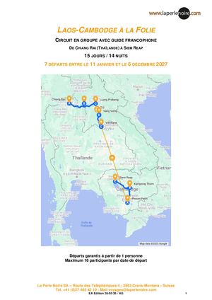 Laos Cambodge à La Folie