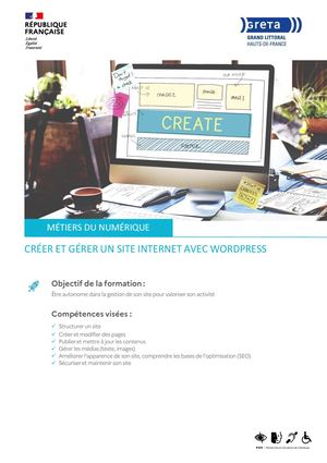 Formation Créer Et Gérer Son Site Avec Wordpress