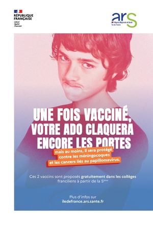Affiche - HPV Meningo 118x174