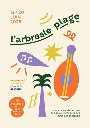 L'Arbresle Plage 2026 : le programme