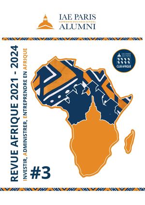 Revue Afrique #3 -  2021 - 2024