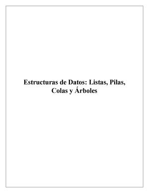 Estructuras De Datos 1