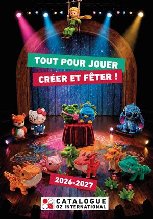 Catalogue OZ International Fêtes & Jeux 2026-2027