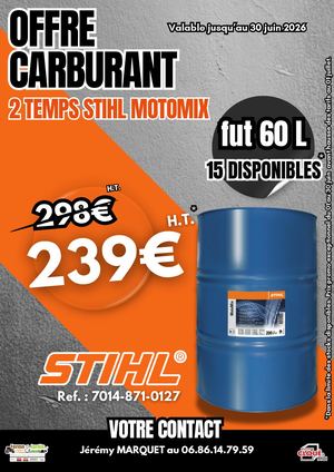 Offres Huiles Stihl