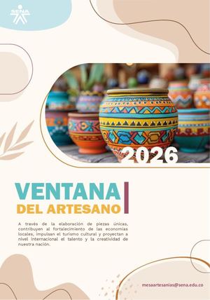 Ventana Del Artesano I 2026