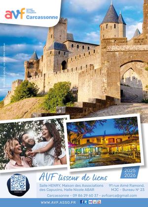 Guide AVF du nouvel Arrivant Bienvenue à Carcassonne 2025-2026