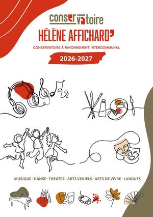 Plaquette du Conservatoire 2026-2027