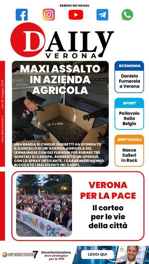 Daily Verona 29 Maggio 2026