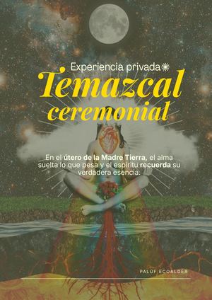 Temazcal ceremonial - Privado