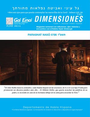Dimensiones Parashat Nasó 5786 Edición 248