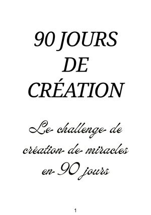 +90 Jours De Creation De Miracles Pagenumber