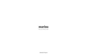 Marina Mustakova Portfolio