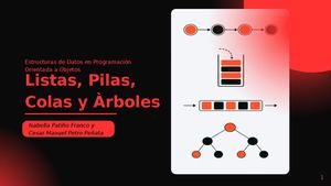 Listas, Pilas, Colas Y Àrboles