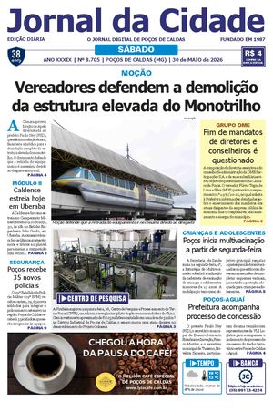 Jornal da Cidade 30 de maio de 2026