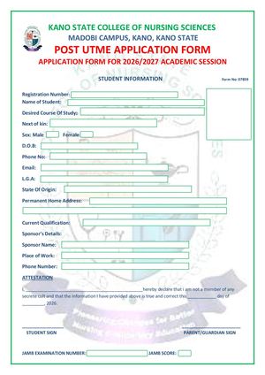☎️{07036833482}☎️Wesley University 2026/2027 POST UTME/Application Form is Out Call☎️{07036833482}☎️ DR.(MRS) ELIZABETH to APPLY. 2026/2027 admission via DIRECT Entry form/TRANSFER form, POST UTME form, CONVERSION program form, IJMB/JUPEB form, MASTERS fo