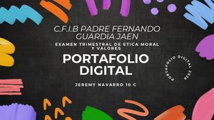 Presentación Portafolio Creativo Artístico Colorido