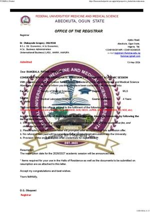 ☎️{07036833482}☎️Margaret Lawrence University 2026/2027 POST UTME/Application Form is Out Call☎️{07036833482}☎️ DR.(MRS) ELIZABETH to APPLY. 2026/2027 admission via DIRECT Entry form/TRANSFER form, POST UTME form, CONVERSION program form, IJMB/JUPEB form,