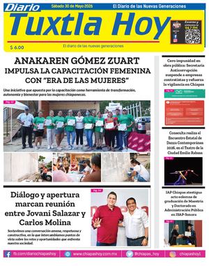 Tuxtla Hoy 30 De Mayo 2026