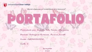 Portafolio Farmacologia Semana 8