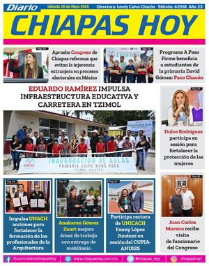 Chiapas Hoy 30 De Mayo 2026