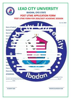 ☎️{07036833482}☎️Edo University, Uzairue 2026/2027 POST UTME/Application Form is Out Call☎️{07036833482}☎️ DR.(MRS) ELIZABETH to APPLY. 2026/2027 admission via DIRECT Entry form/TRANSFER form, POST UTME form, CONVERSION program form, IJMB/JUPEB form, MAST