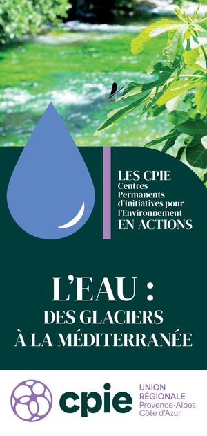 Dépliant Actions eau_Union régionale des CPIE de PACA