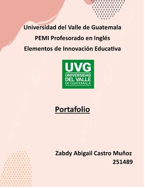 Portafolio Innovación