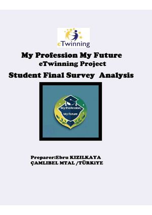Student Final Survey Analysis Ebru Kızılkaya ÇAmlıbel Mtal Türki̇ye