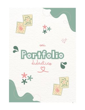 Portafolio Didactico con cuentos infantiles ૮₍ ˶ᵔ ᵕ ᵔ˶ ₎ა