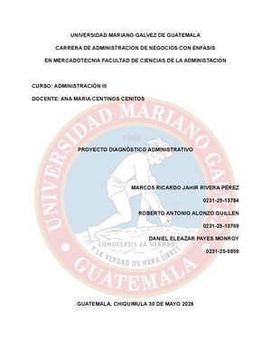 Proyecto Adminstración