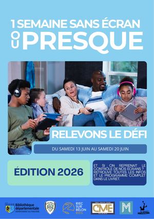 Semaine sans écran ou presque