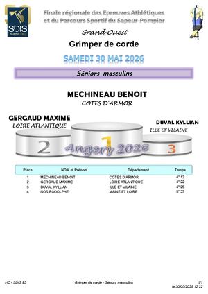 Corde Seniors Homme