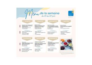 Menu Gourmet Juin 2026