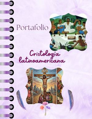 Portafolio Cristología Latinoamericana