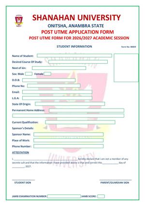 ☎️{07036833482} 2026/2027 Salem University POST UTME Admission Form is Out Call☎️{07036833482}☎️DR.(MRS) ELIZABETH to APPLY. 2026/2027 admission via DIRECT Entry form/TRANSFER form, POST UTME form, CONVERSION program form, IJMB/JUPEB form, MASTERS form, P