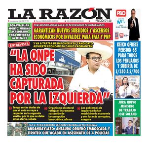 La Razon 30 de Mayo