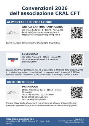 Convenzioni Cft