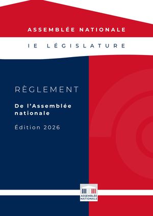 Assemblée Nationale Règlement