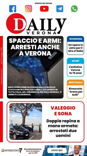 Daily Verona 30 Maggio 2026