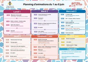 Du 1 Au 6 Juin