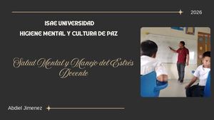 Qué Es El Estrés Abdiel Jimenez (12 705 788